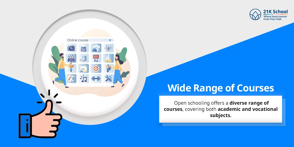 Wide Range of Courses
