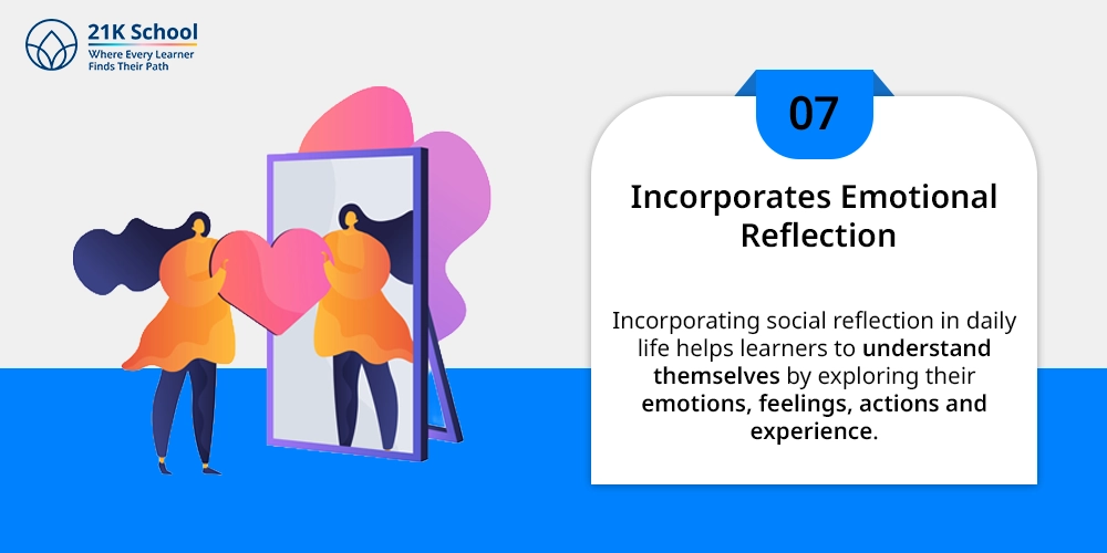 7. Incorporates Emotional Reflection