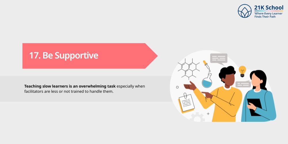 Be Supportive