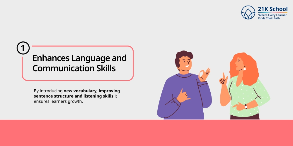 Enhances Language and Communication Skills