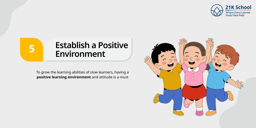  Establish a Positive Environment