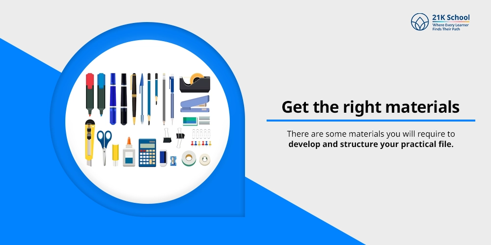 Get the right materials