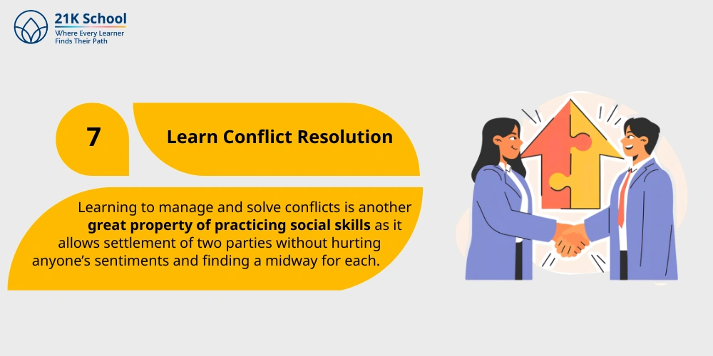 7. Learn Conflict Resolution