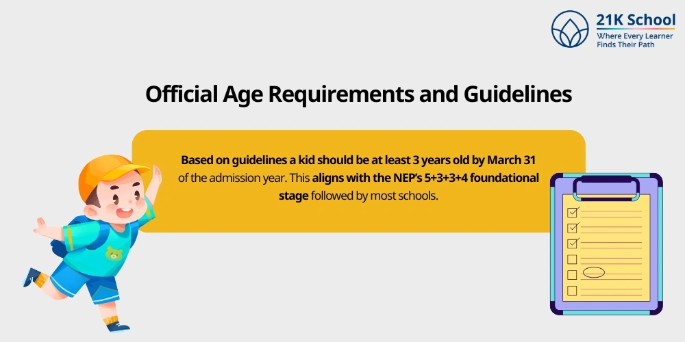 Official Age Requirements and Guidelines
