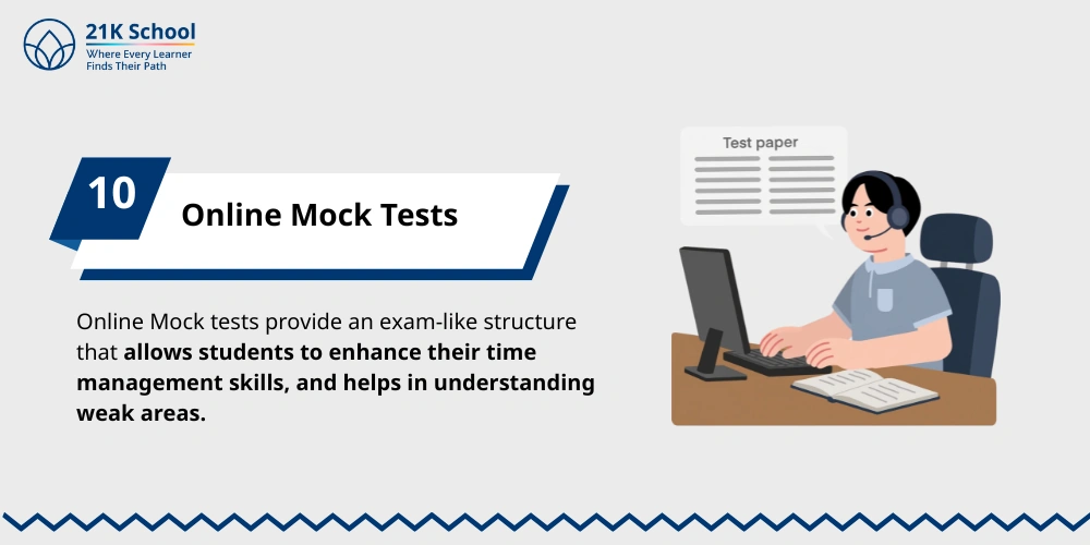 10. Online Mock Tests