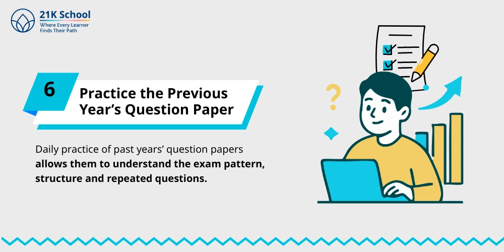 6. Practice the Previous Year