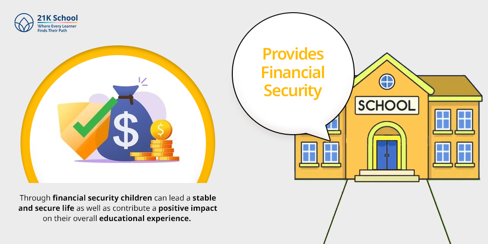 Provides Financial Security