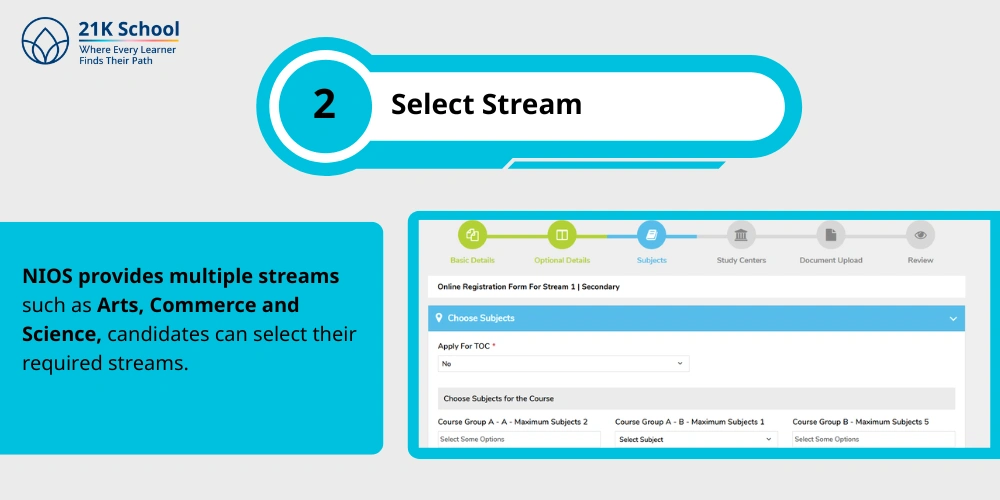 2. Select Stream