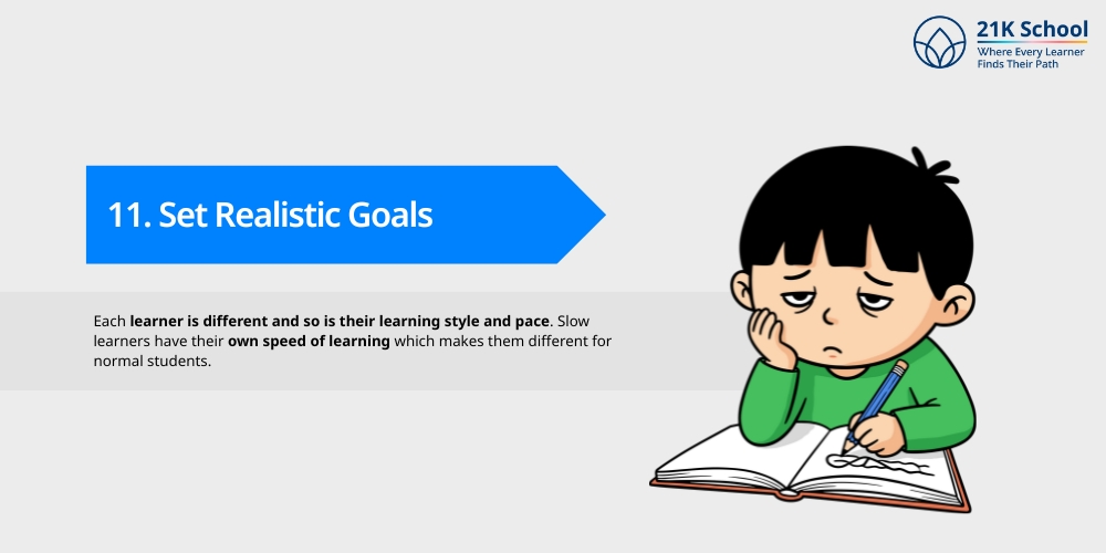 Set Realistic Goals