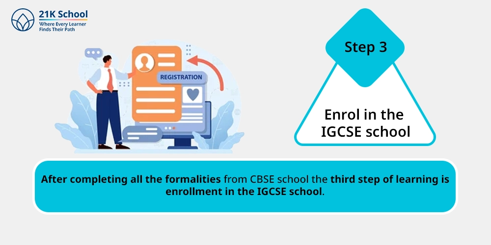 Enrol in the IGCSE school