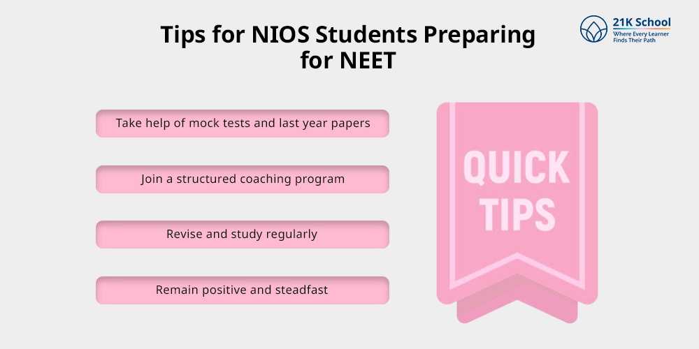 Tips for NIOS Students Preparing for NEET