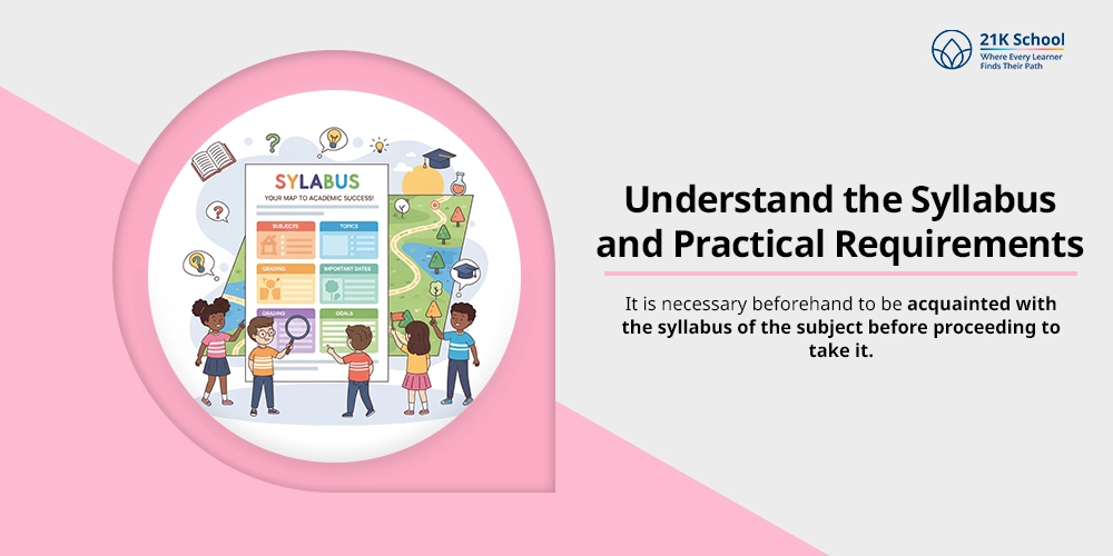Understand the Syllabus and Practical Requirements