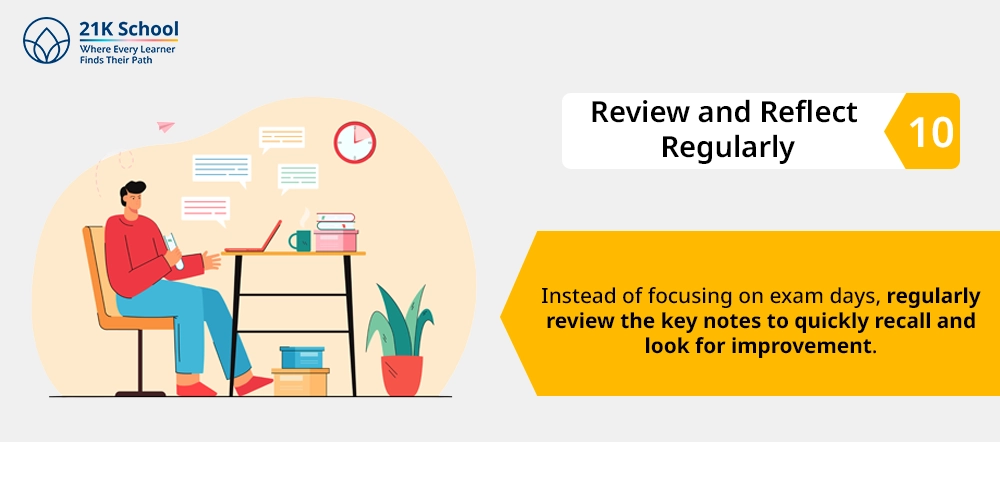Review and Reflect Regularly