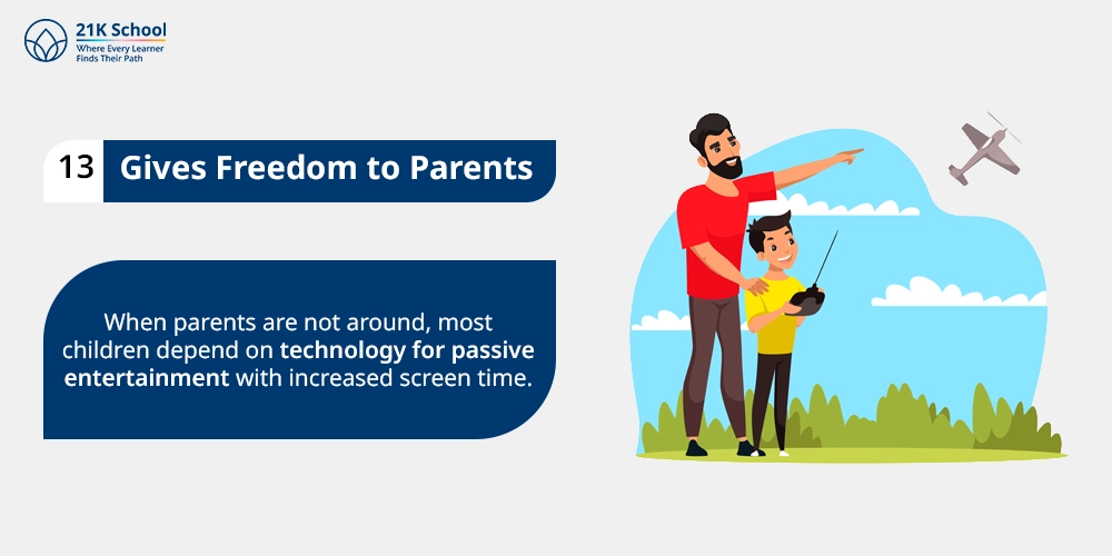 Gives Freedom to Parents