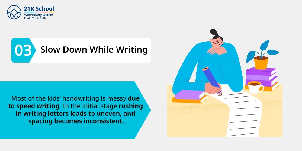 Slow Down While Writing