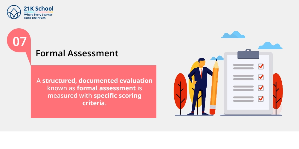7. Formal Assessment
