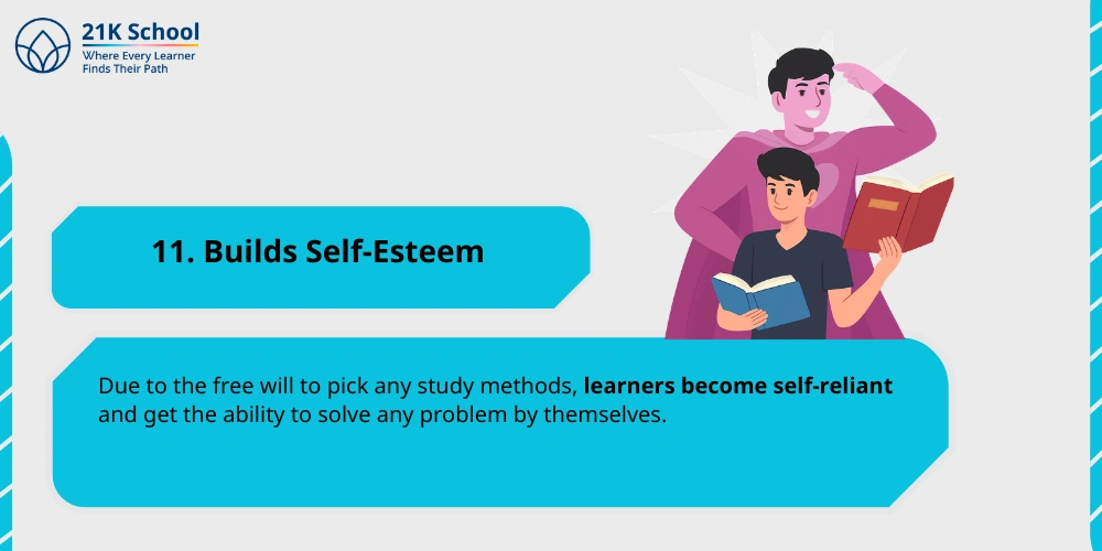 11. Builds Self-Esteem 