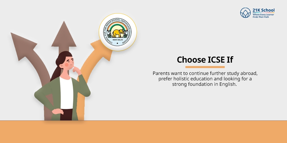 Choose ICSE If