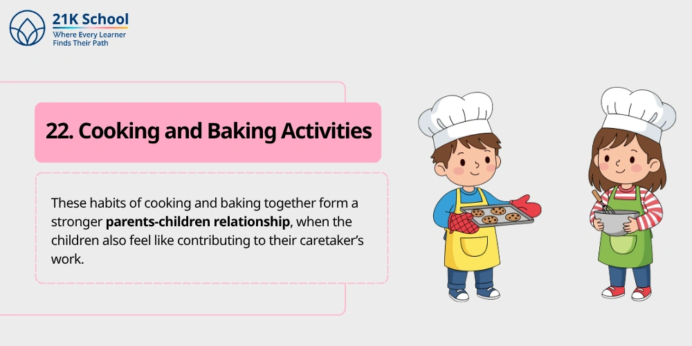 22. Cooking and Baking Activities