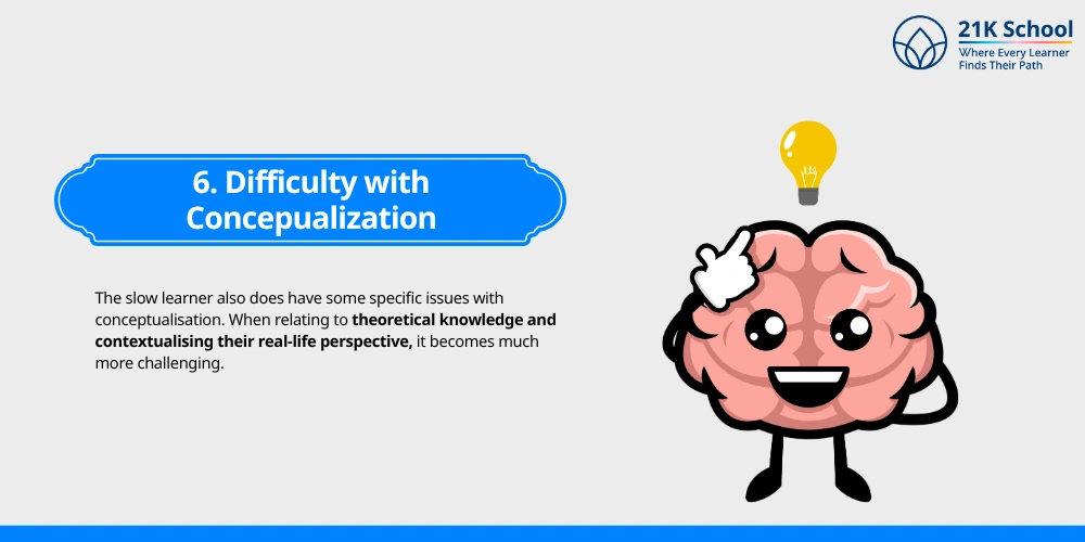 Difficulty with Concepualization
