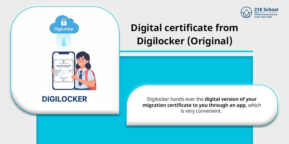 Digital certificate from Digilocker (Original)