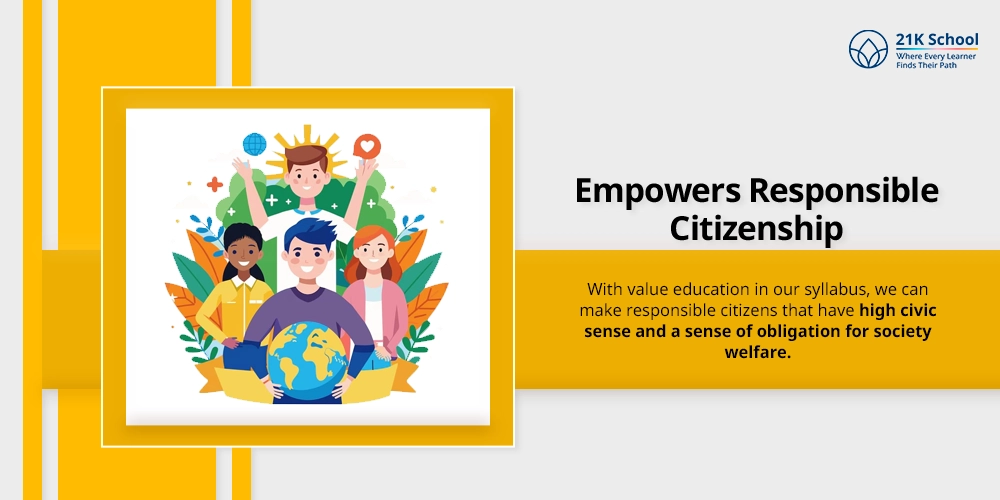 Empowers Responsible Citizenship