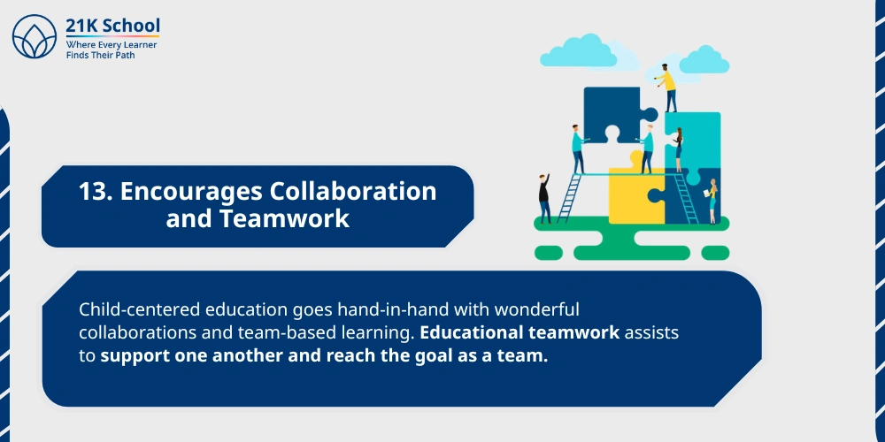 13. Encourages Collaboration and Teamwork