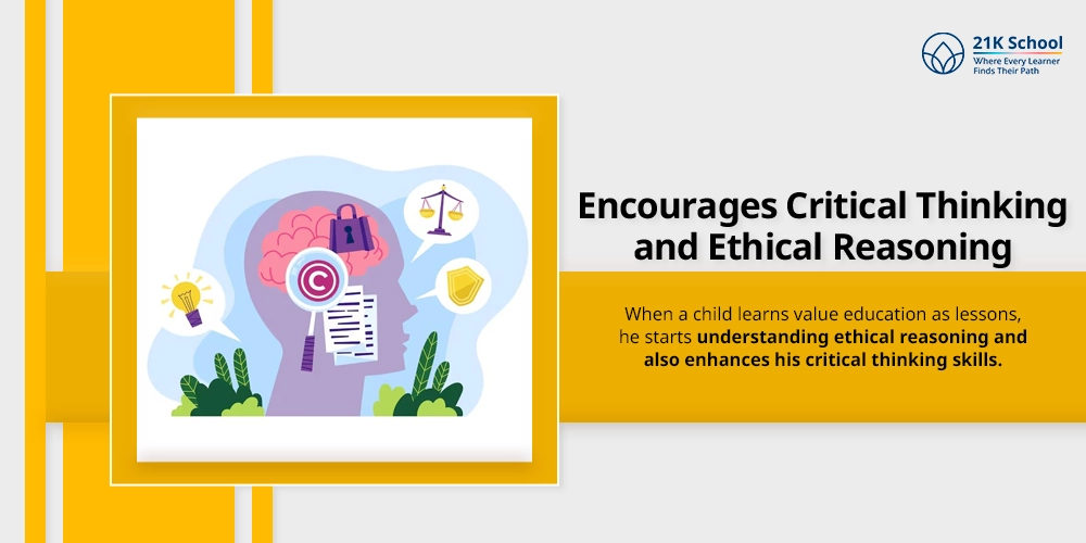 Encourages Critical Thinking and Ethical Reasoning