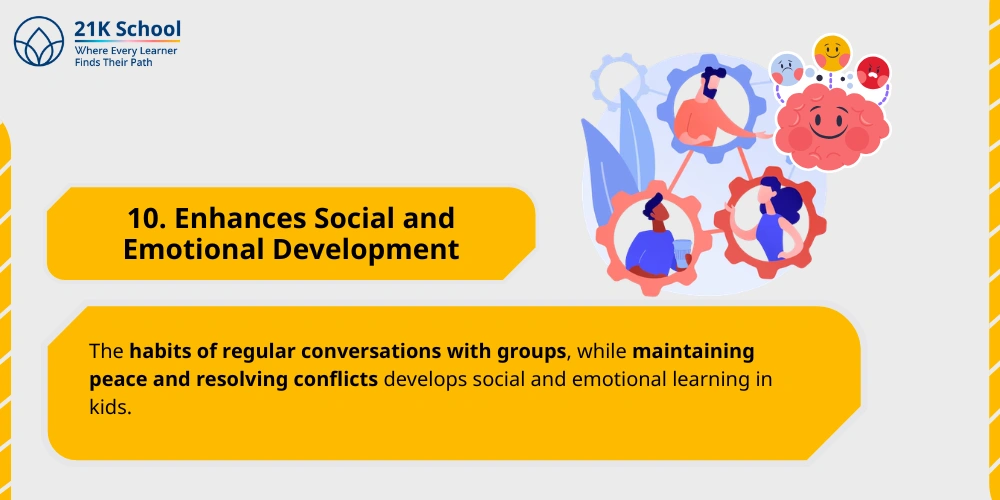 10. Enhances Social and Emotional Development