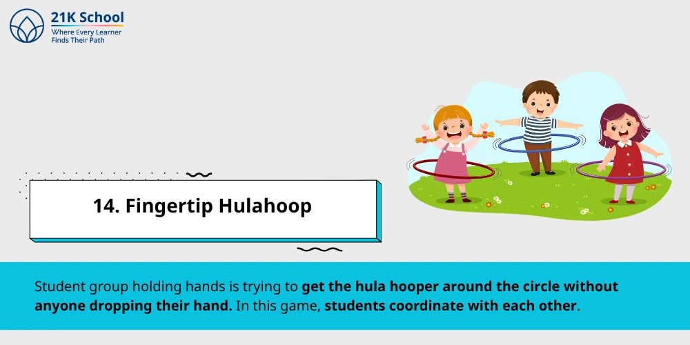 14. Fingertip Hulahoop