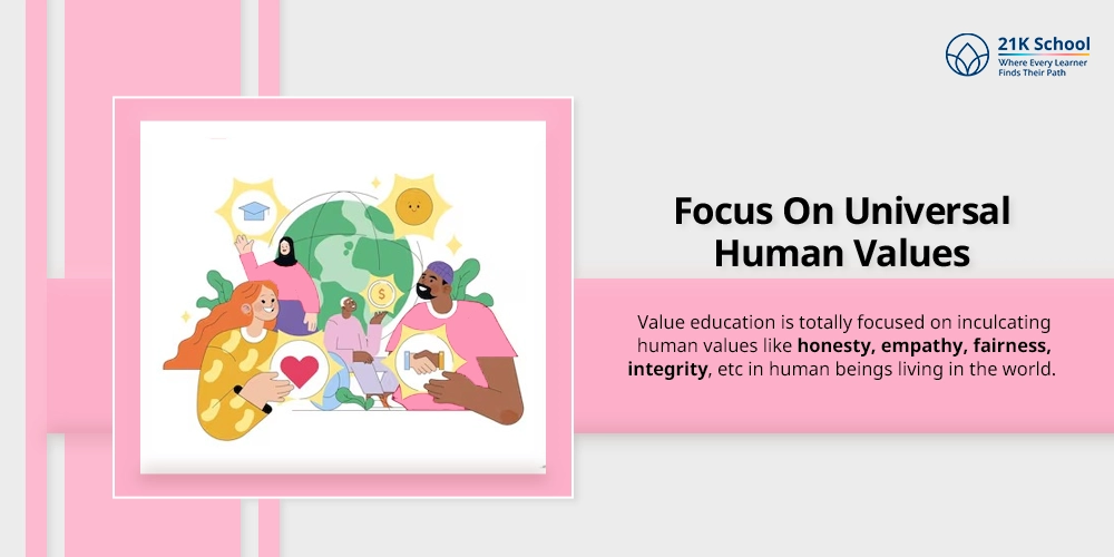 Focus On Universal Human Values
