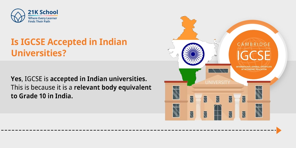 Is IGCSE Accepted in Indian Universities?