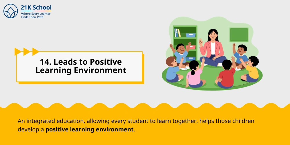 Leads to Positive Learning Environment