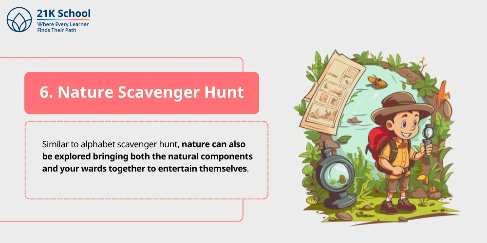 6. Nature Scavenger Hunt