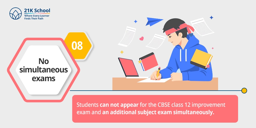 No simultaneous exams