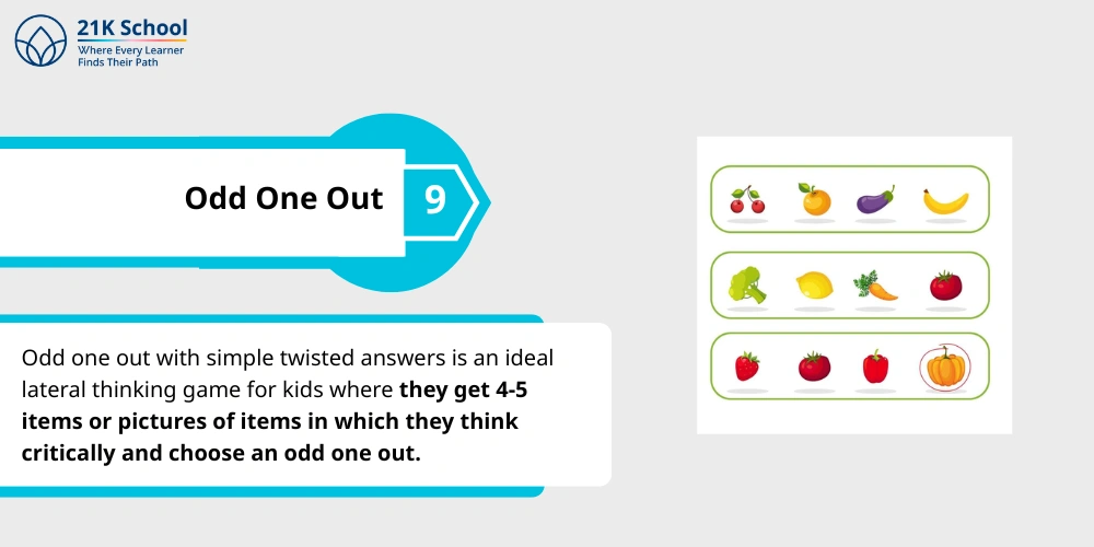 9. Odd One Out