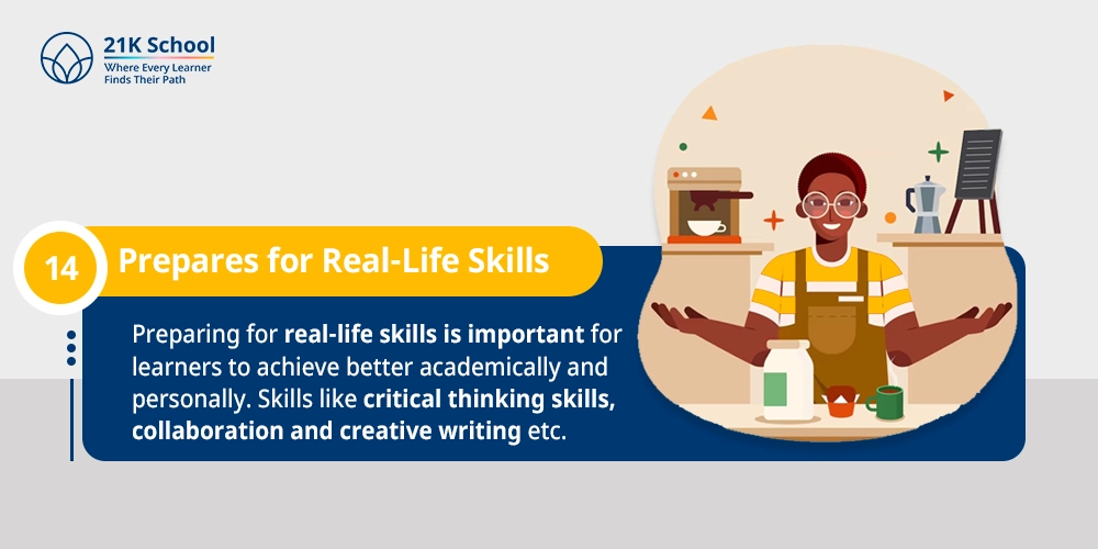 Prepares for Real-Life Skills