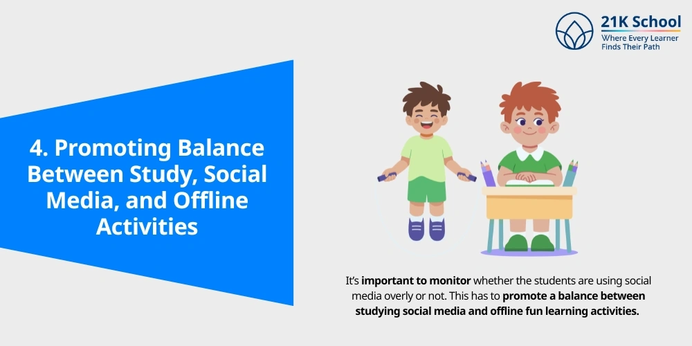 Promoting Balance Between Study, Social Media, and Offline Activities