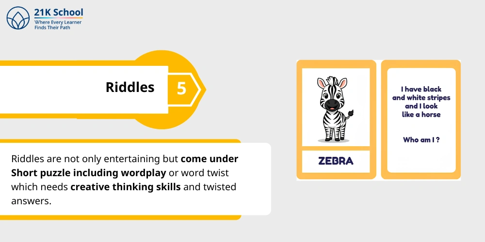 5. Riddles