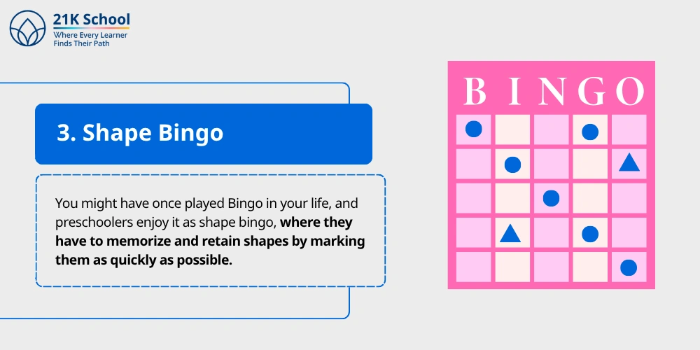 3. Shape Bingo