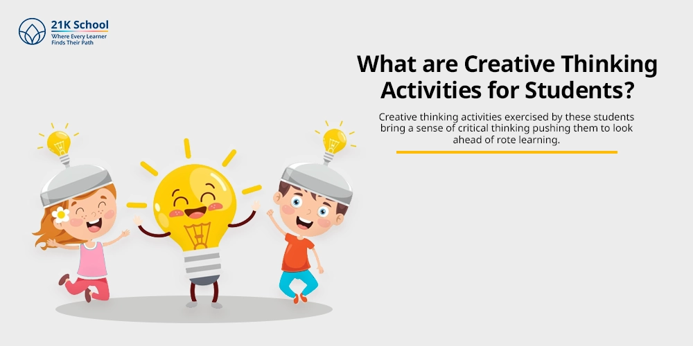 What are Creative Thinking Activities for Students?