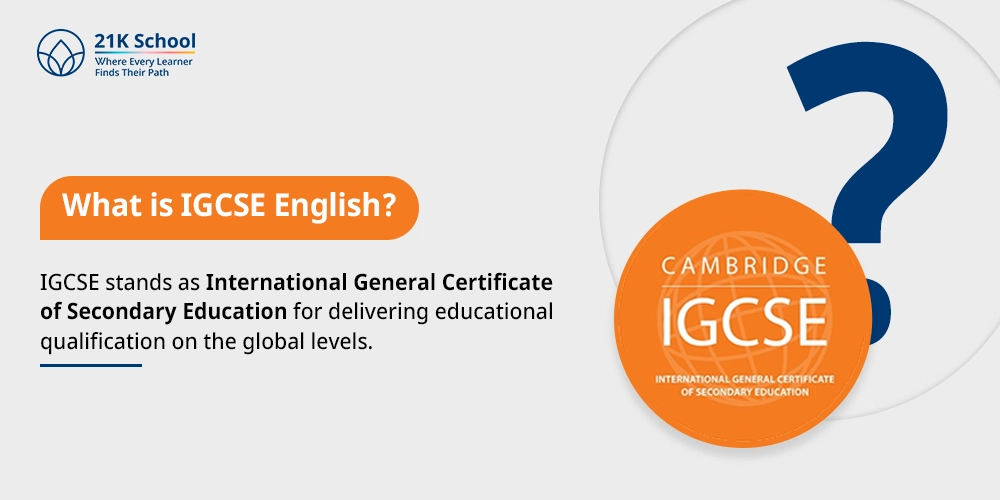 What is IGCSE English?