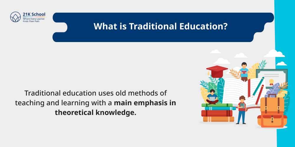 What is Traditional Education?