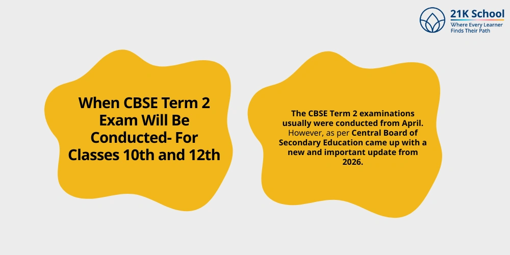 When CBSE Term 2 Exam Will Be Conducted- For Classes 10th and 12th