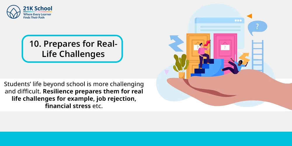 10. Prepares for Real-Life Challenges