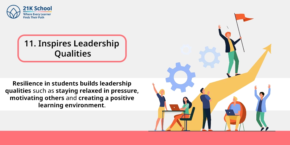 11. Inspires Leadership Qualities