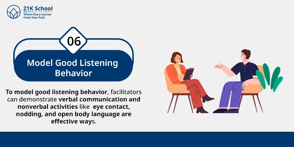 6. Model Good Listening Behavior