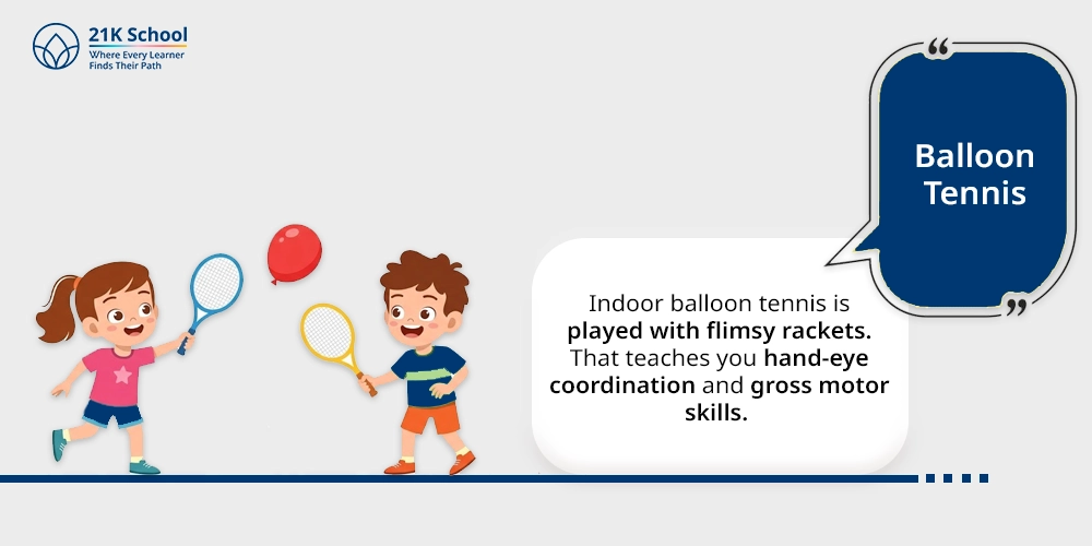 12. Balloon Tennis