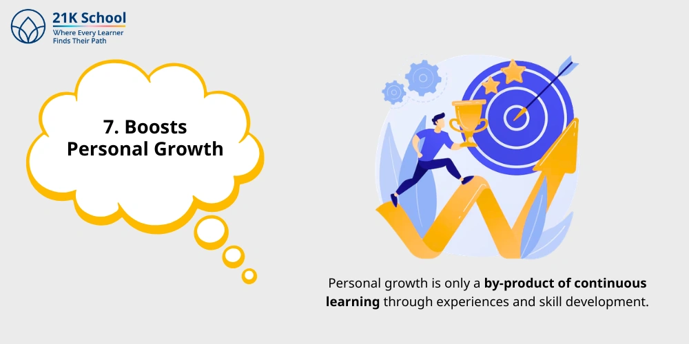 7. Boosts Personal Growth