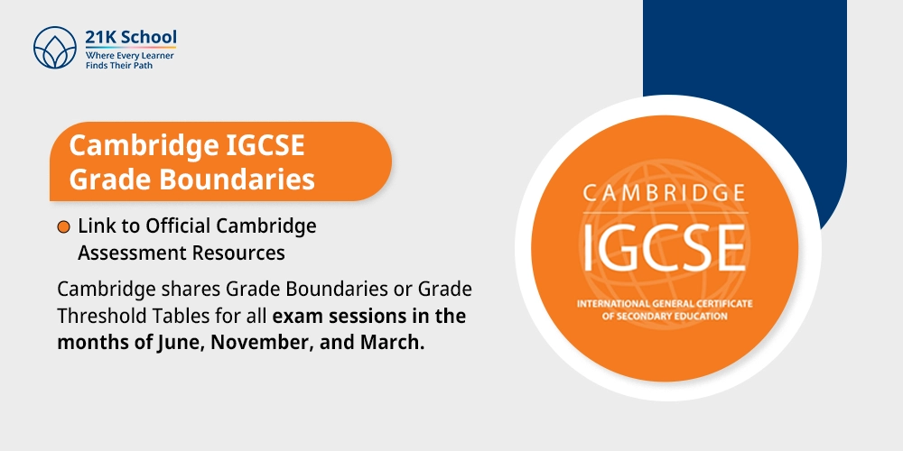 Cambridge IGCSE Grade Boundaries